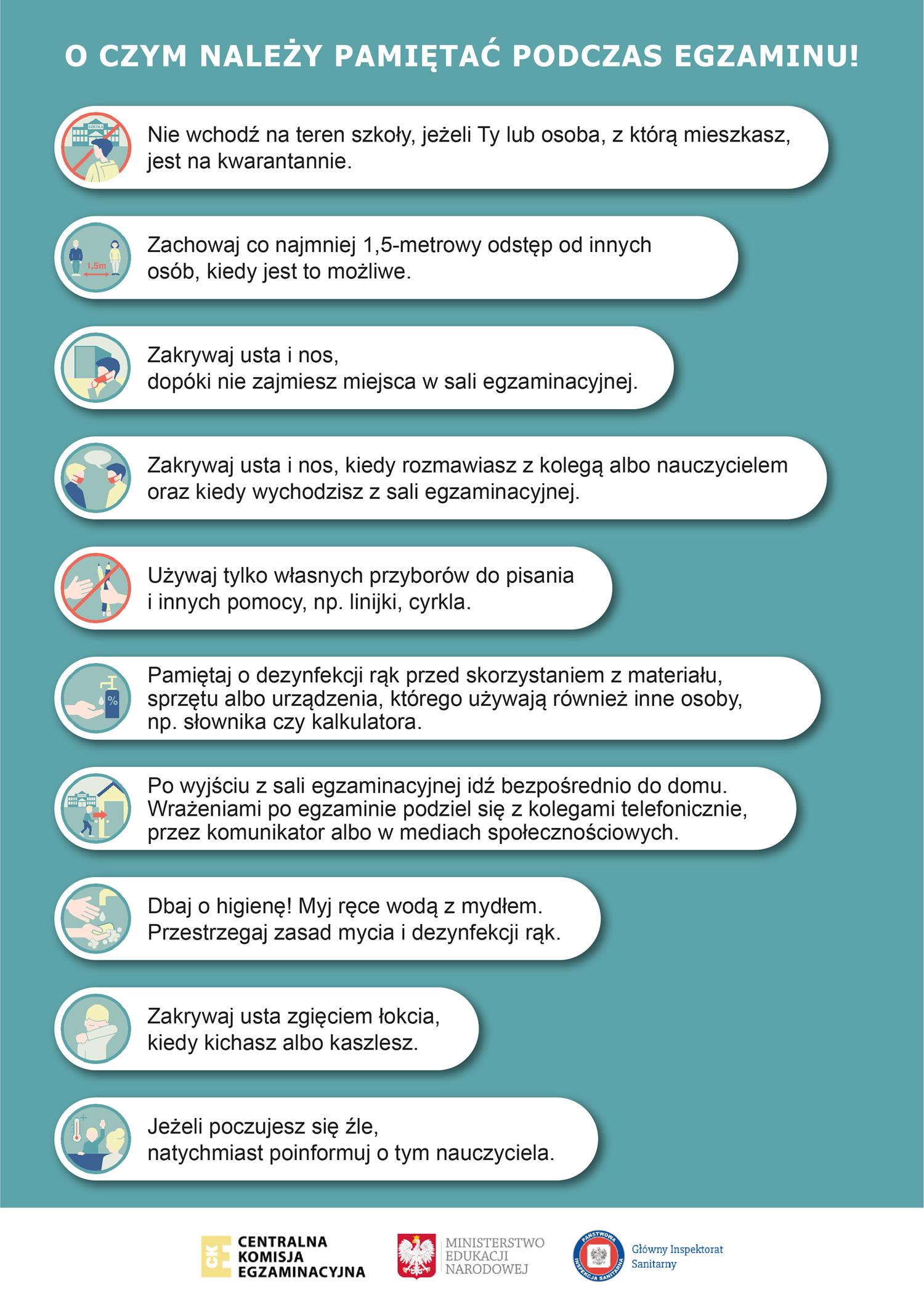 Wytyczne CKE MEN i GIS plakat (Copy)
