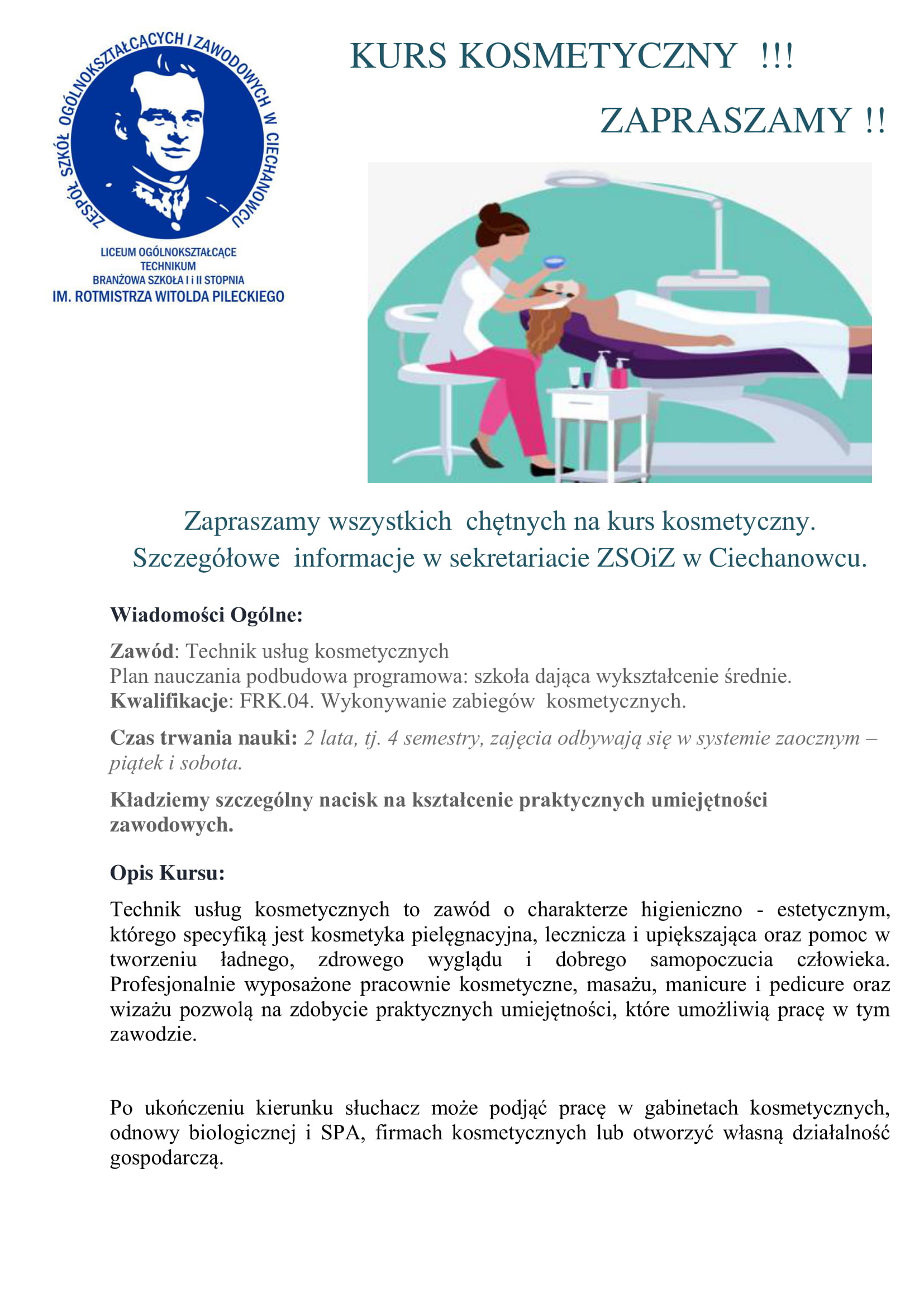 kurs kosmetyczny FRK 1