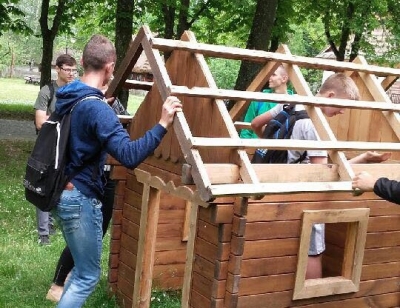 Wiejskie budownictwo drewniane w zaścianku podlaskim