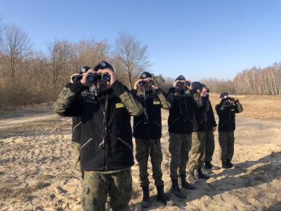 Kolejne szkolenie klasy wojskowej  w  Zegrzu.