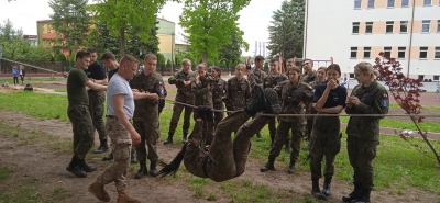 Kolejne zajęcia i warsztaty dla uczni&oacute;w klas wojskowych.