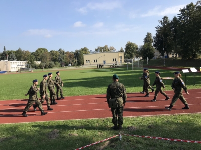 Wojskowy Dzień Szkoleniowy klas pierwszych w 18 Pułku Logistycznym.