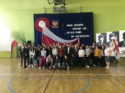 Wizyta gości z Gruzji w ramach projektu &bdquo;POLSKO-GRUZIŃSKA PRZYJAŹŃ W DRODZE DO NIEPODLEGŁOŚCI&rdquo;