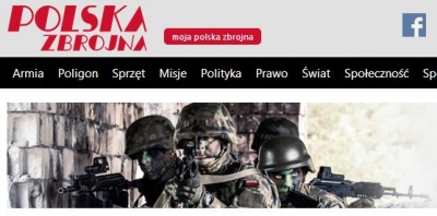 Piszą o nas na stronie Polski Zbrojnej