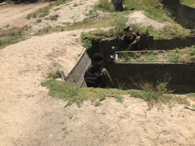 Kadeci z klasy 2F szkolili się w Zegrzu.