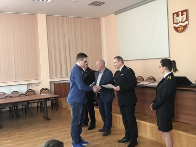 Finał Powiatowy XLII Og&oacute;lnopolskiego Turnieju Wiedzy Pożarniczej.