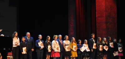 Gala wręczenia stypendi&oacute;w Marszałka Wojew&oacute;dztwa Podlaskiego