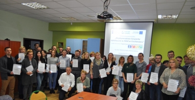 Podsumowanie projektu "Międzynarodowe horyzonty dydaktyczne w ZSOiZ w Ciechanowcu"