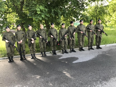 Wojskowy Dzień Szkoleniowy klasy 2F Liceum w ramach programu &bdquo;Certyfikowane Wojskowe Klasy Mundurowe&rdquo;.