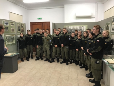 Wojskowy Dzień Szkoleniowy klas drugich w 18 Pułku Logistycznym.