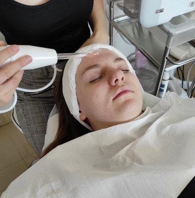 Zajęcia naszej młodzieży na kierunku Technik Usług Kosmetycznych.