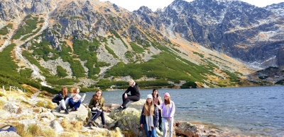 Uczniowie ZSOiZ z Ciechanowca w g&oacute;rach, 18-22.10.2021