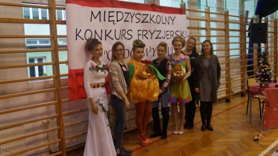 Owocowy raj - Międzyszkolny Konkurs Fryzjerski